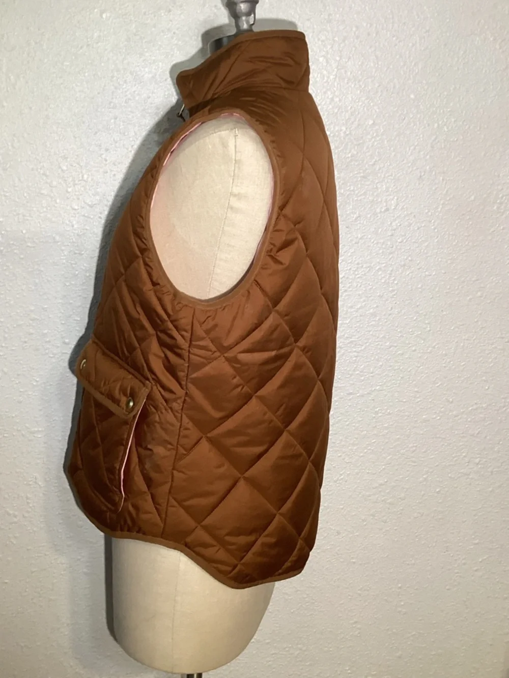 J.crew puffer snap pockets size medium